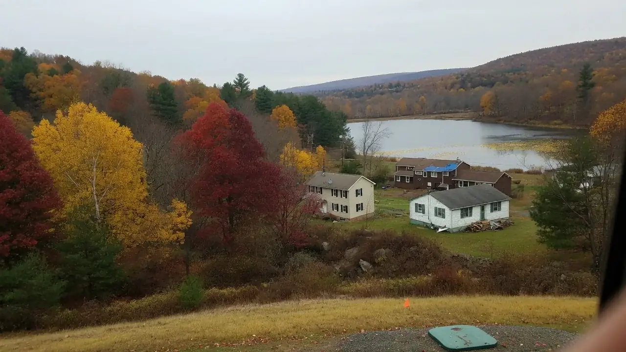 Aerial view of the northern New Jersey countryside we serve